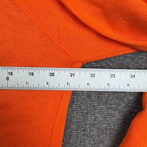 Felpa vintage Garan Denver Broncos uomo grande arancione NFL pullover anni 90 - Foto 5 di 7