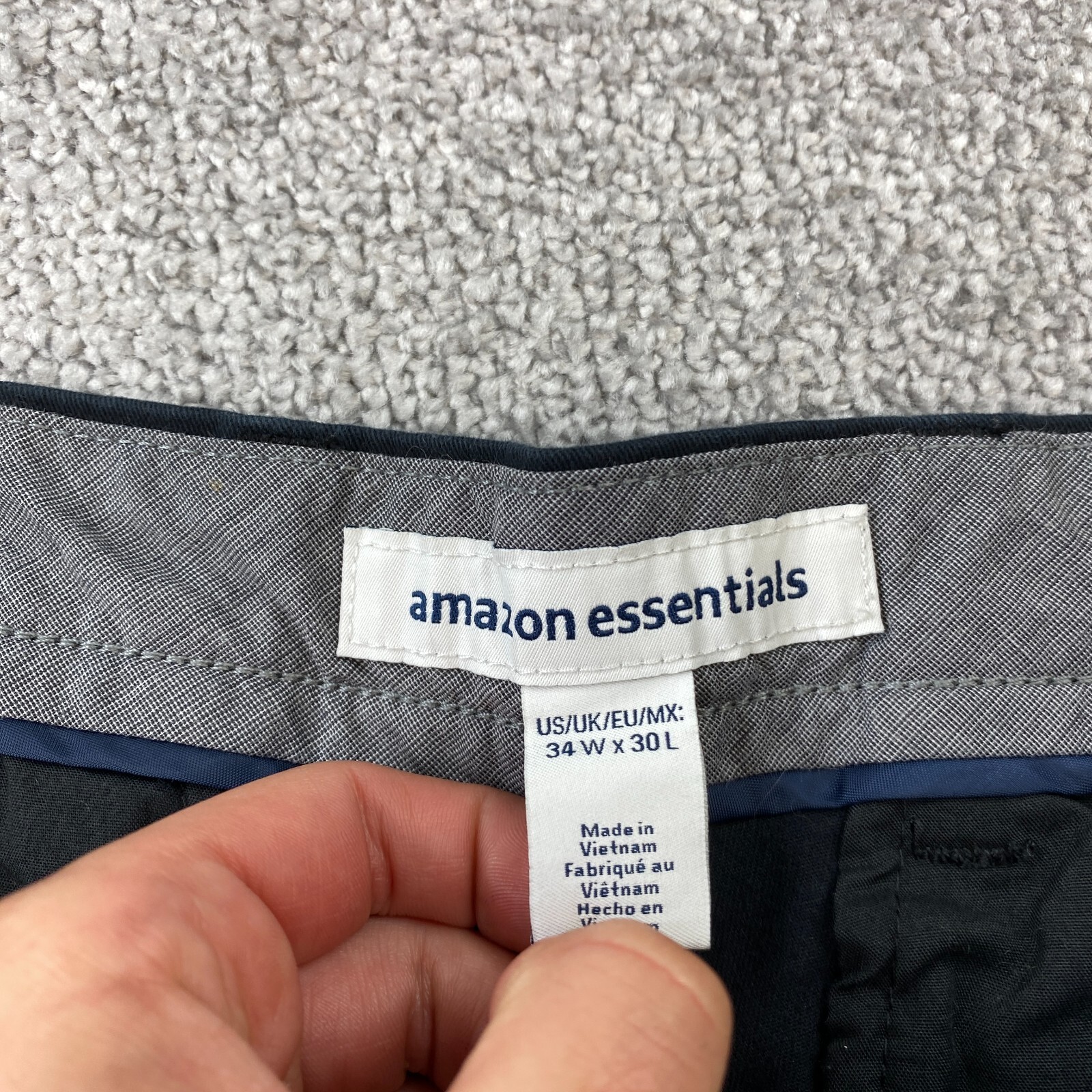 Amazon Essentials Slim Flat Front Chino Pants Men… - image 5