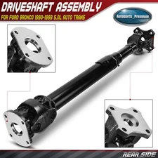 Rear Driveshaft Prop Shaft Assy for Ford Bronco 1990-1993 5.0L Automatic Trans.