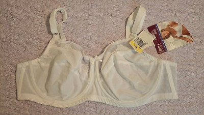 Bali Underwire Bra Flower Full Coverage Comfort Floral UBack Womens 0180 46C NEW