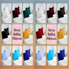 800 TC 2 Qty Pillow Case Pair 100 Egyptian Cotton Choose Size QUEEN/KING