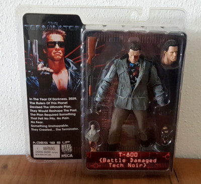 The Terminator - T-800 Battle Damaged Tech Noir Actionfigur von NECA