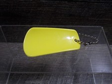 Tupperware Vintage Shoe Horn Key Chain 1225 Yellow