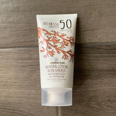 botanical sunscreen spf 50