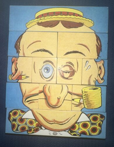 Ole Million Face Game Changeable Blocks Optical Toys Carey Orr Coffee Table Game - Picture 2 of 7