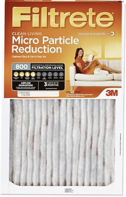 Filtrete 3M Micro Particle Reduction Filter 2 pack- 20x 25x 1