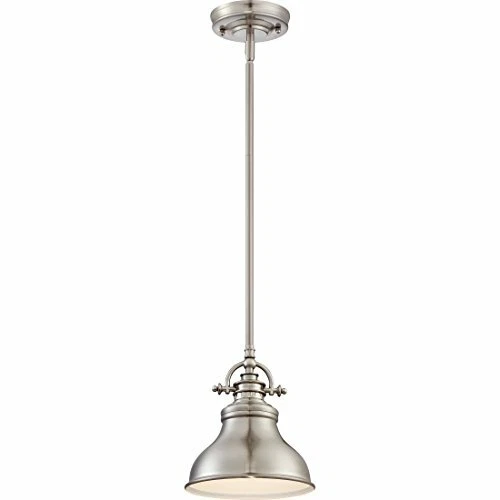 Quoizel ER1508BN 1-Light Emery Mini Pendant in Brushed Nickel - Picture 1 of 7