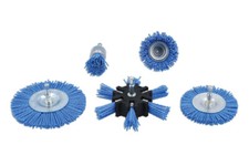 Nylon Schleiffilamentb&uuml;rste 5er Set - Endb&uuml;rste Cup Brush Filament TS4