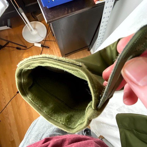Giacca Under Armour Uomo XL Verde Coldgear Infrarossi Softshell Outdoor Full Zip - Foto 14 di 15