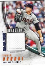 2025 Topps Series 1 Major League Materials Relic #MLM-TSK Tarik Skubal Tigers