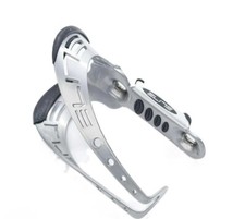Portaborraccia Bici Vintage Elite Patao 66mm Diametro Ridotto 1990 NOS Silver
