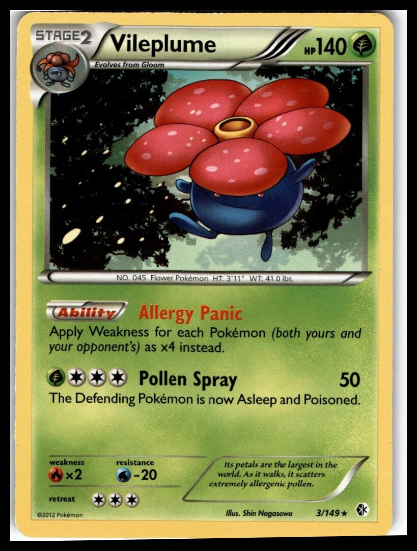 Vileplume #3/149 Boundaries Crossed