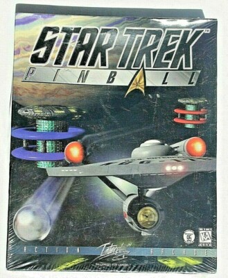 Star Trek Pinball PC, 1998 (New & Sealed - Damaged Box)