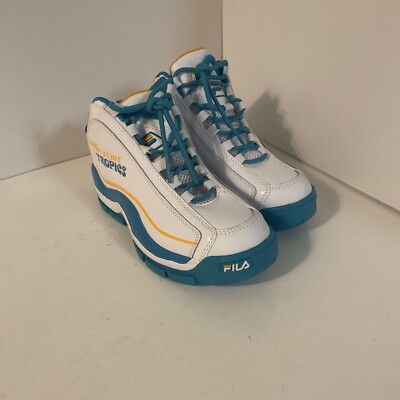 Fila Grant Hill 2x Semi Pro Flint Tropics Home White Teal  display picture 1