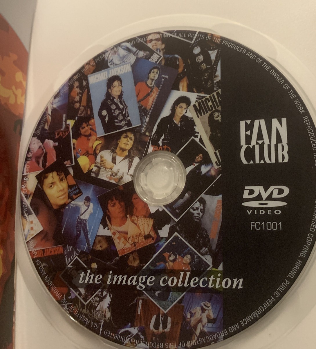 Michael Jackson A Fan's Collection (DVD, 4-Disc Set + Poster