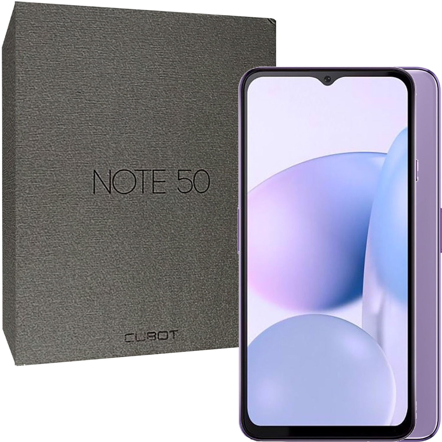 Cubot Note 50 4G/LTE Purple 256GB + 8GB Dual-Sim Factory Unl