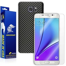 ArmorSuit Samsung Galaxy Note AT T Screen Protector Black Carbon Fiber USA