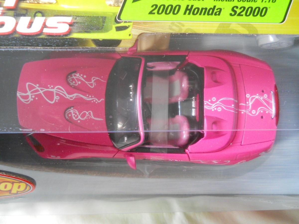 ERTL 1/18 ワイルドスピードx2 ホンダ S2000 ERTL Joyride The Fast and Furious 1/18 Johnny Tran's 2000