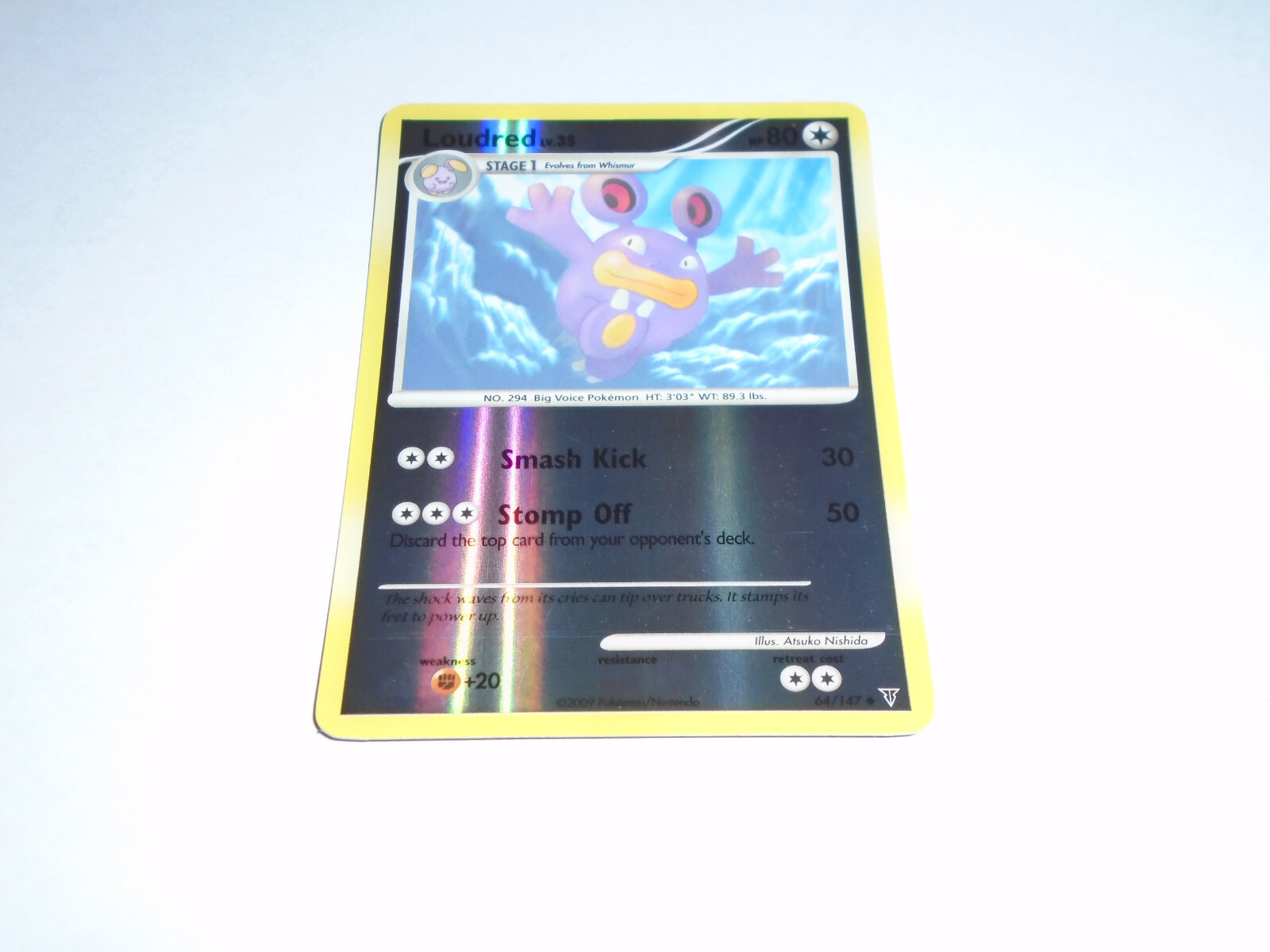 Pokemon TCG Loudred (Supreme Victors 64/147) Reverse Holo LP