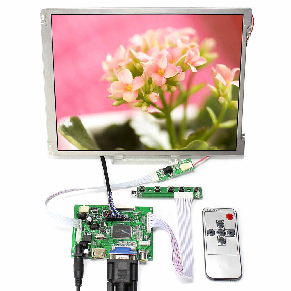 G104SN03 10.4inch 800x600 LCD screen with HD MI+VGA+2AV LCD Controller Board
