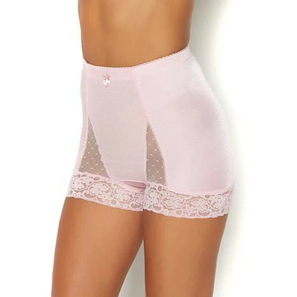 Трусики Rhonda Shear лаванда с цветочной сеткой в горошек пин-ап ретро высокая талия новые - Изображение 4 из 4