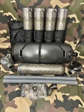 Brand New Qloader Paintball 500 Round Pods Complete Kit Magfed Hopper System