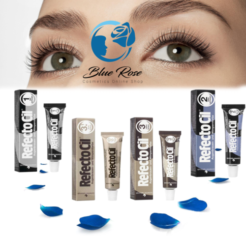 RefectoCil Eyebrow Tint Black Natural Brown Eyelash Tinting Dye Henna 15ml BEST - Zdjęcie 1 z 19