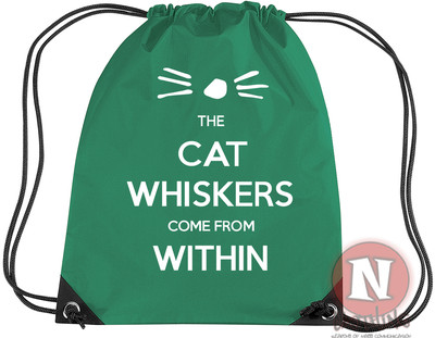 Dan and Phil die Katzenschnurrhaare kommen aus der Kit-Tasche. Kordelzug PE Schule