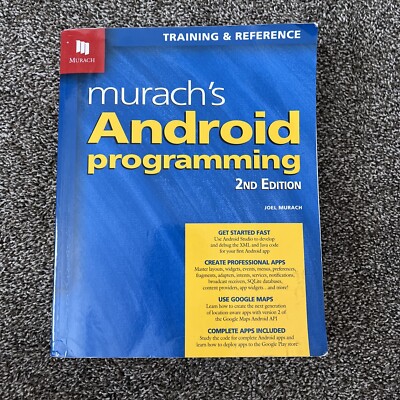 Murach's Android Programming 2nd Edition by Joel Murach (2015, Trade Paperback)