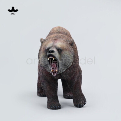 JXK 1/6 Brown Bear 2.0 Realistic Fierce Animal Soldier Scene GK