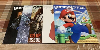 Game Informer Magazine 5 Issue Bundle - Game Stop - 231-235 - Super ...