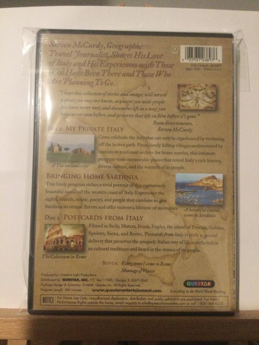 その他 Year in Italy [DVD] A Year in Italy (DVD, 2010, 2-Disc Set) 33937038976| eBay