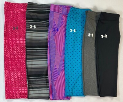 Girl's Youth Under Armour FITTED Crop Capri Leggings