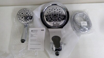 #ad #ad Delta 58680 PR HydroRain H2Okinetic 1.75 GPM Multi Function Chrome Lumicoat $195.00