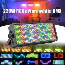 UKing 220W RGB 684 LED Wall Wash Light Beam Strobe DMX512 Stage DJ Lights Party