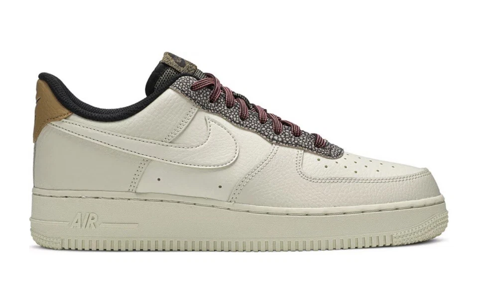 Nike Air Force 1 '07 LV8 Fossil, Nuevo Sin Caja, Hombre Talla 9.5 Foto 2 de 4