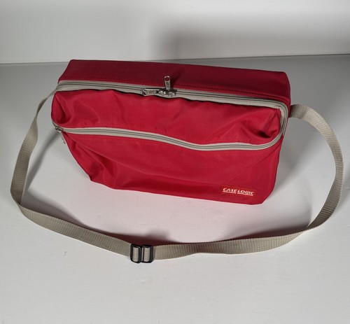 Vintage Case Logic Zippered Nylon 30 Cassette Tape Carrying Case w/ Strap - Picture 3 of 24
