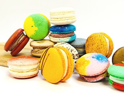 24-Pack Vegan Surprise Macaron Set   24 Unique Flavors | Freshly Made & Shipped
