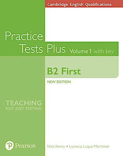 Thumbnail - Cambridge English: First Practice Tests Plus With Key Nick Kenny