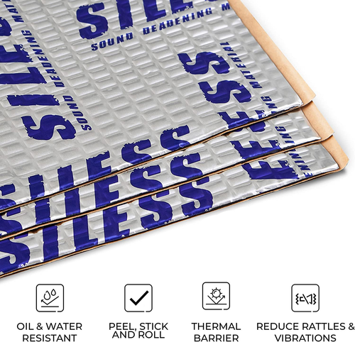 50 Mil (1.3Mm) 52 Sqft Car Sound Deadening Mat - Butyl Automotive Sound Deadener - Picture 7 of 14