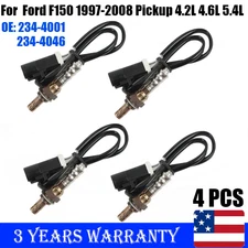 Set of 4 Oxygen O2 Sensor Up Down Stream Fits For 97-08 Ford F150 4.2L 4.6L 5.4L