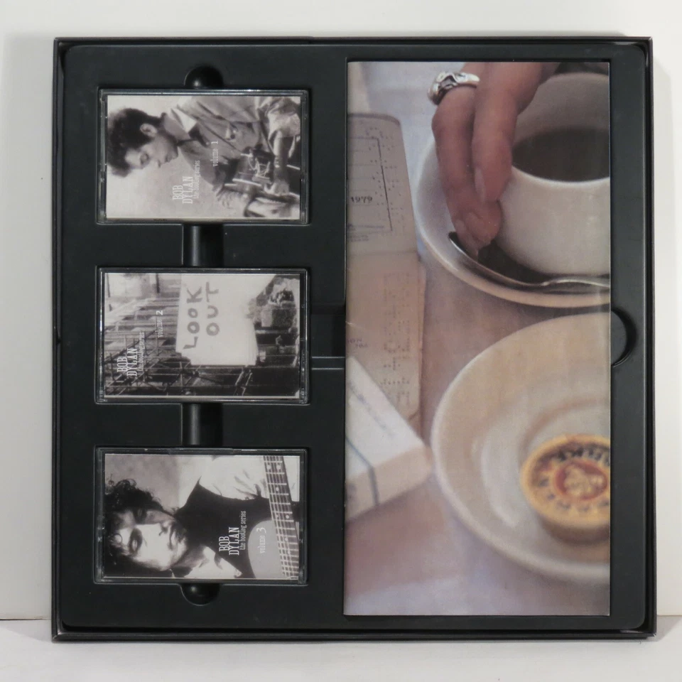 BOB DYLAN - Bootleg Series Vols.1-3  1991 EU 1st Issue Box 3 tapes w/ Booklet EX - Image 3 of 4