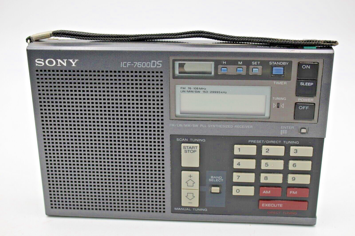SONY FM⁄AM PLLシンセサイザーラジオ 山ラジオICF-R100MT