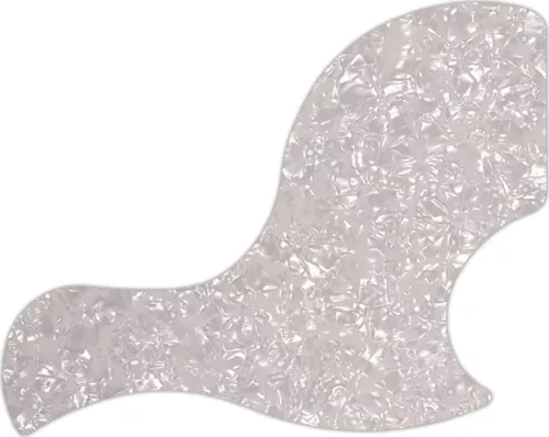 WD Custom Pickguard For Gibson 2018 SG Junior #28 White Pearl/White/Black/White