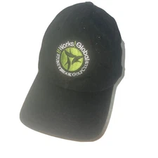 It Works Global Stoneybrook Golf Club Baseball Hat Cap Black Embroidered Adjust