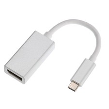 Mini USB3.1 Type C To DisplayPort DP 4K Converter Adapter For MacBook Lenovo
