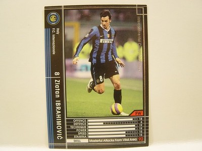 Panini WCCF 2006-07 Zlatan Ibrahimovic 1981 Sweden　No.8 FC Inter Milano FW #319