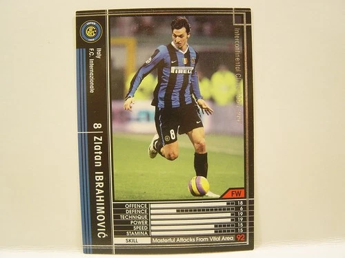 Panini WCCF 2006-07 Zlatan Ibrahimovic 1981 Sweden　No.8 FC Inter Milano FW #319