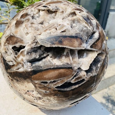 Natural Sphalerite ore Quartz Sphere Quartz Crystal Ball Reiki Healing 9520g