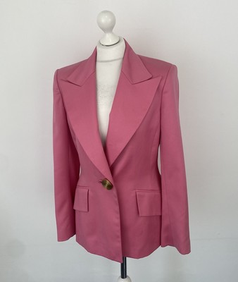 Pearce Fionda Blazer Jacke Rosa Größe M Damen